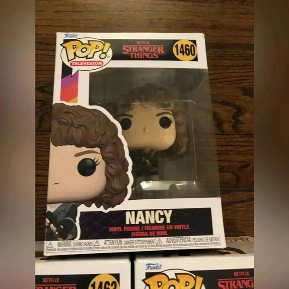 Funko Pop! Stranger Things Bundle x3: Nancy, Dustin, Jonathan - BRAND NEW! - Picture 4 of 7